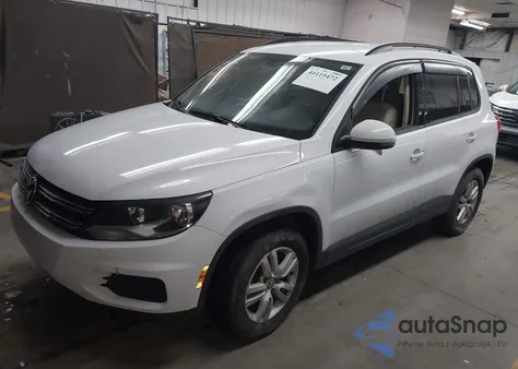 2017 Volkswagen Tiguan 2.0T/2.0T S из США, поврежденный, VIN WVGAV7AX1HK007075